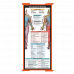 WhiteCoat Clipboard® Trifold - Orange Occupational Therapy Edition